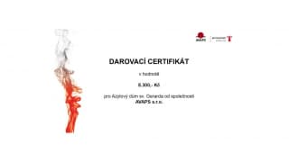 Darovací certifikát